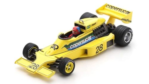 Modellino Scala Spark Model kompatibel mit Con Cooper F5 N.28 US-GP 1977 Emerson Fittipaldi 1:43 Modell Maßstab S2760 241217 von Spark