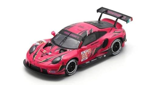 Modellino Scala kompatibel mit Con Porsche 911 RSR-19 N.85 24 H LM 2023 Bovy GATTING-Frey 1:87 Spark Modell 87S167 von Spark