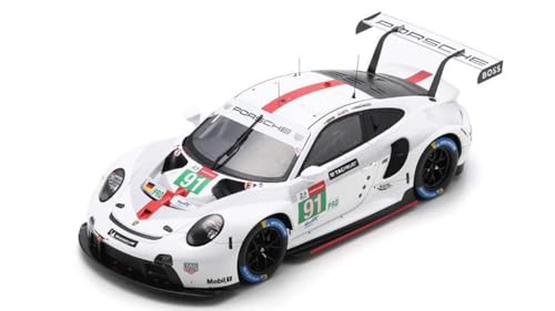 Modellino Scala kompatibel mit Con Porsche 911 RSR-19 N.91 24 H LM 2021 Bruni-LIETZ-MAKOWIECKI 1:18 SPARK MODELL 18S725 von Spark Model