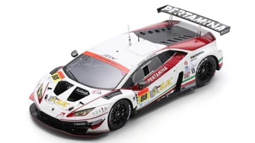 Modellino in Scala Spark Model kompatibel mit Con JLOC Lamborghini GT3 N.88 GT300 SuperSpark Model 2021 T. Kogure-Y.Motojima 1:43 Modell Maßstab SGT010 241217 von Spark Model