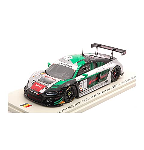 Spark Model Scale Modell KOMPATIBEL MIT Audi R8 GT3 N.1 24 H SPA 2019 Muller-RAST-FRIJNS 1:43 SB266 von Spark Model