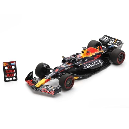 Red Bull Racing RB19 No.1 Winner British GP 2023 Max Verstappen 1:18 Modellauto von Spark