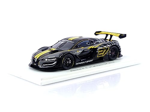 Spark - Ren R.S. 01 - Monaco GP 2018-1/43, Schwarz/Grau/Gelb von Spark