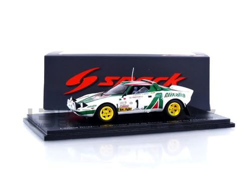 SPARK 1/43 S9089 Lancia Stratos HF - Winner Tour DE Corsica 1976 Diecast Modellauto von Spark