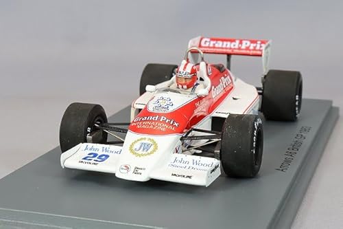 SPARK Pfeile 1/43 A6 1983 F1 UK GP #29 M. SRELL von Spark