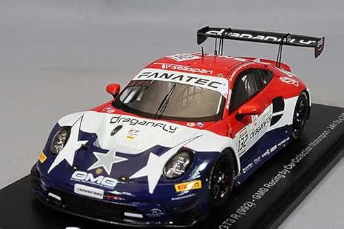 Spark 1/43 Porsche 911 GT3R 992 2023 Spa 24H #132 K.Wadhington/J. Sofronas/P. Long/J.Brig Mollen von Spark