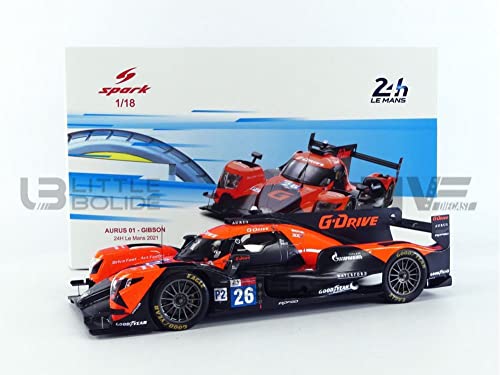 Spark - Miniaturauto Sammlermodell, 18S696, orange/schwarz von Spark