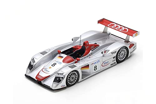 Spark Audi R8 1:18 2000 Frank Biela/Tom Kristensen/Emanuele Pirro Audi Sport Team Joest 18LM00 24H Le Mans von Spark