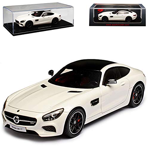 Spark Mercedes-Benz AMG GT Coupe Weiss Ab 2014 1/43 Modell Auto von Spark