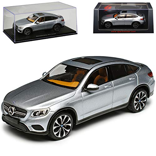 Spark Mercedes-Benz GLC Coupe X253 SUV Diamant Silber Metallic Ab 2015 1/43 Modell Auto mit individiuellem Wunschkennzeichen Spark Mercedes-Benz GLC Coupe X253 SUV Diamant Silber Metallic Ab 2015 1/43 Modell Auto mit individiuellem Wunschkennzeichen von Spark