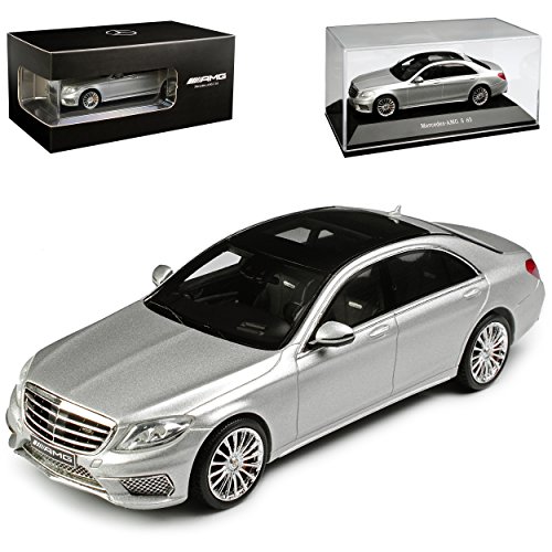 Spark Mercedes-Benz S-Klasse S65 AMG V222 Limousine Iridium Silber Magno Ab 2013 1/43 Modell Auto von Spark