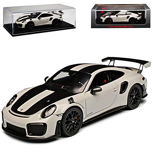 Spark Porsche 911 991 II GT2 RS Grau Weissach Package Modell ab 2012 Ab Facelift 2015 1/43 Modell Auto von Spark