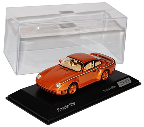 Spark Porsche 959 Gold Limitiert 959 Stück Exclusive Manufaktur 1/43 Modell Auto von Spark