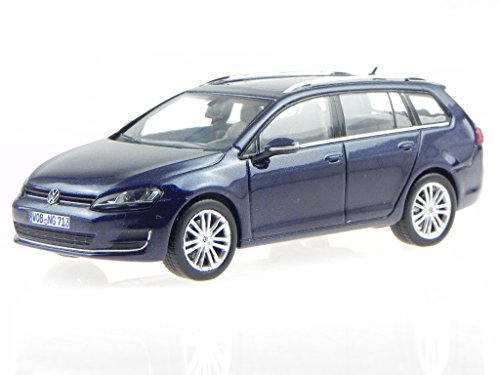 VW Golf 7 Variant 2013 blau night blue metallic Modellauto Spark 1:43 von Spark