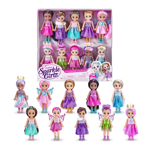 Sparkle Girlz-Dolls-4.7"-Fantasy Little Friend Collection Set of 10 Sparkle Girlz-Dolls-4.7"-Fantasy Little Friend Collection Set of 10 von Sparkle Girlz