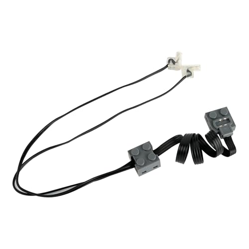 Sparkleiot MOC Power Funktionen Teile LED Licht Link Linie Kabel 8870 Kompatibel Mit Legoeds Schalter 8869 Auto Zug licht Modifikation von Sparkleiot