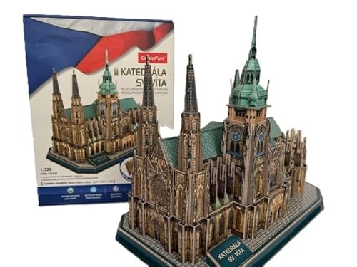 3D Puzzle Veitsdom Prag Dom St. Veit Kathedrale Tschechien von Sparkys