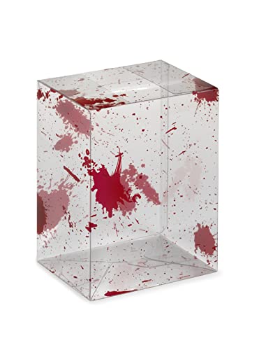 Protective Case 0,5mm Thickness for Funko POP! Figures 4”, 12pcs Pack (Shrink Wrap) (Blood Splattered) von Spartan Gear