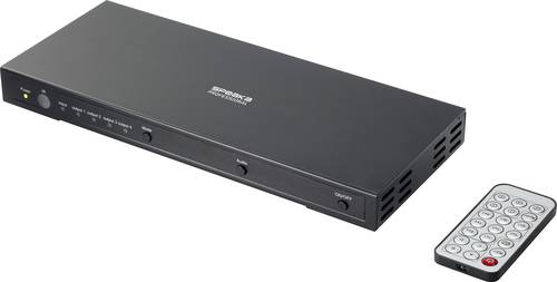 SpeaKa Professional 1+4 Port HDMI-Switch UHD 4K @ 60Hz von SpeaKa Professional