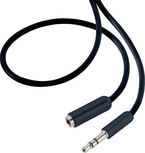SpeaKa Professional SP-7870692 Klinke Audio Verlängerungskabel [1x Klinkenstecker 3.5mm - 1x Klinke von SpeaKa Professional