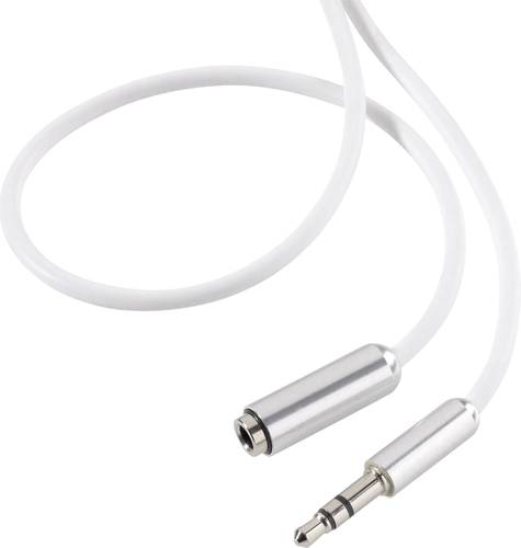 SpeaKa Professional SP-7870516 Klinke Audio Verlängerungskabel [1x Klinkenstecker 3.5mm - 1x Klinke von SpeaKa Professional