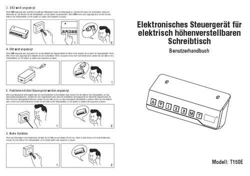 SpeaKa Professional Speaka SP-SSD-NW01 Schreibtisch, höhenverstellbar, Paket 2 von SpeaKa Professional