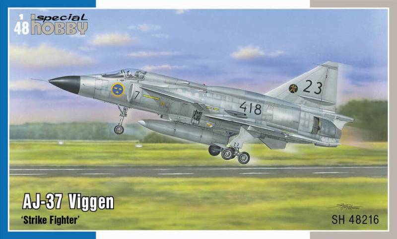 AJ-37 Viggen Strike Fighter von Special Hobby