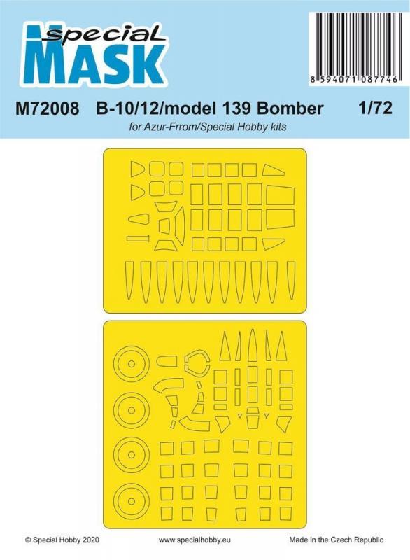 B-10/12/model 139 Bomber von Special Hobby