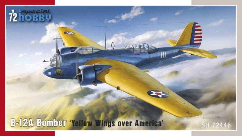 B-12A Bomber - Yellow Wings over America von Special Hobby