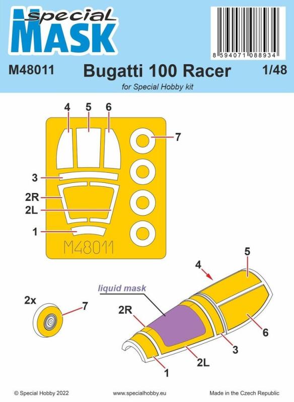 Bugatti 100 MASK von Special Hobby