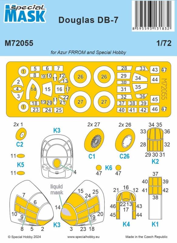 DB-7 - Mask von Special Hobby