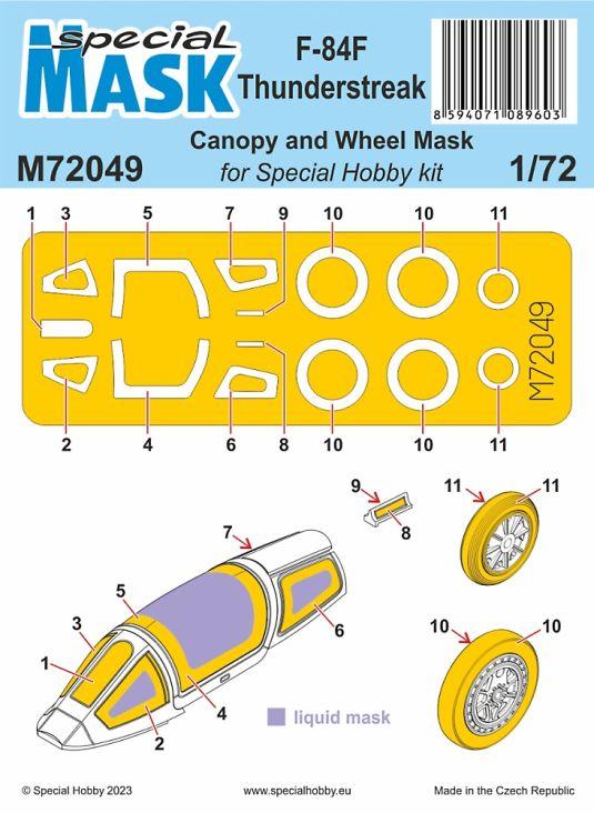 F-84F Thunderstreak - Mask von Special Hobby