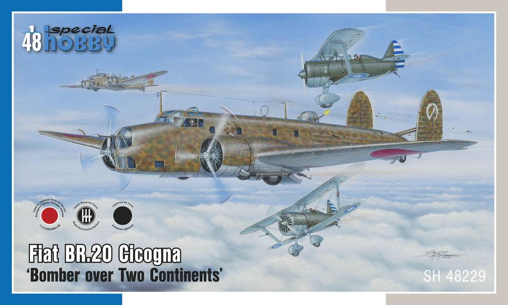 Fiat Br.20 Cicogna  - Bomber over Two Continents von Special Hobby