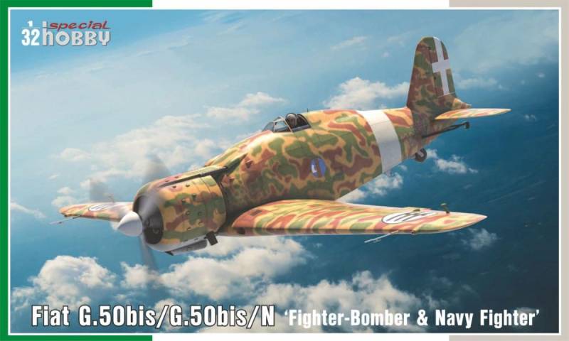 Fiat G.50bis/G.50bis/N - Fighter-Bomber & Navy Fighter von Special Hobby