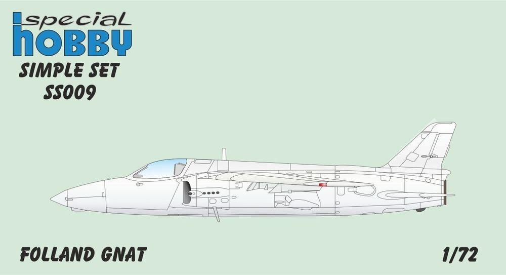 Folland Gnat - Simple Set von Special Hobby