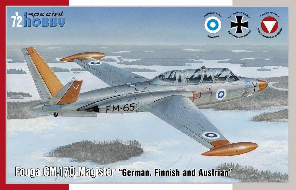 Fouga CM.170 Magister German, Finnish and Östereich von Special Hobby