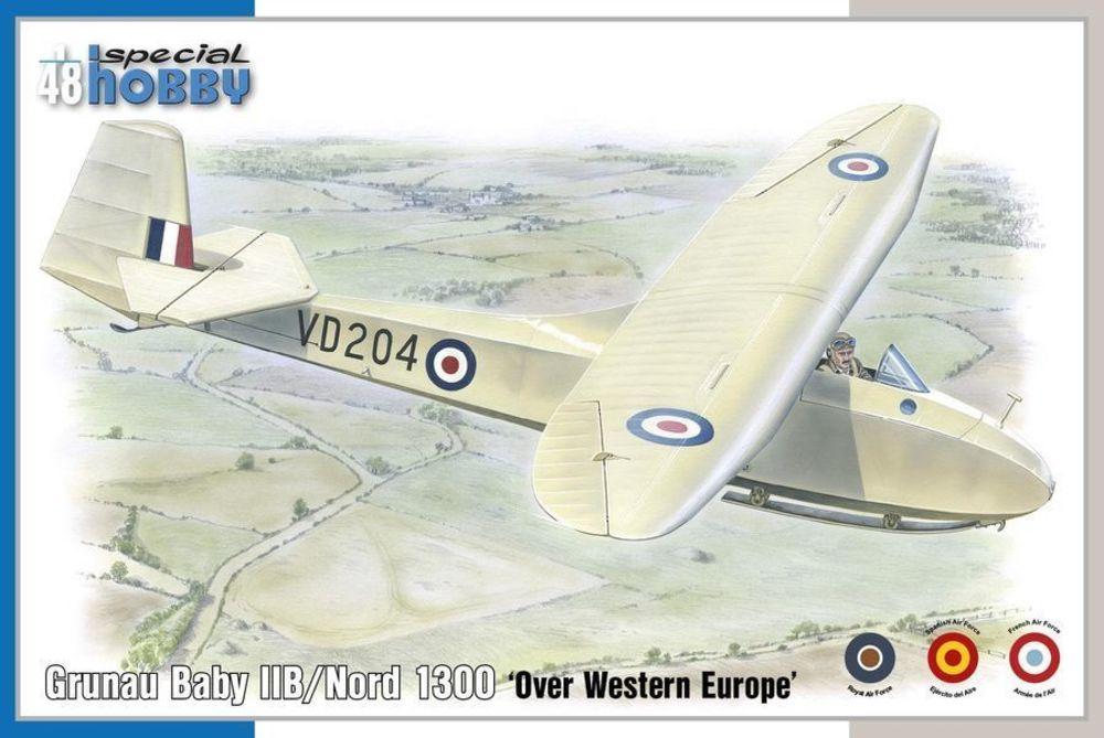 Grunau Baby IIB/Nord 1300 Over Western Europe von Special Hobby