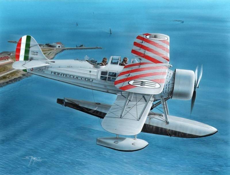 IMAM (Romeo)Ro.43 Red Striped von Special Hobby