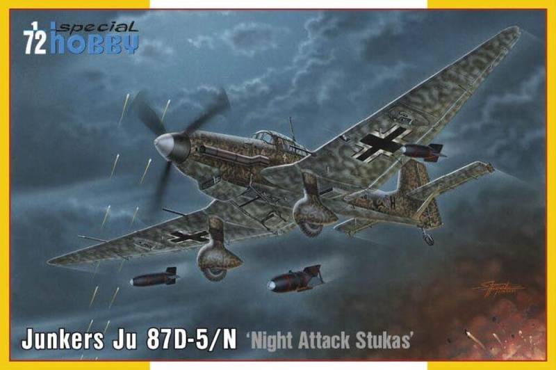 Junkers Ju 87D-5/N/D-8 Night Attack Stukas von Special Hobby