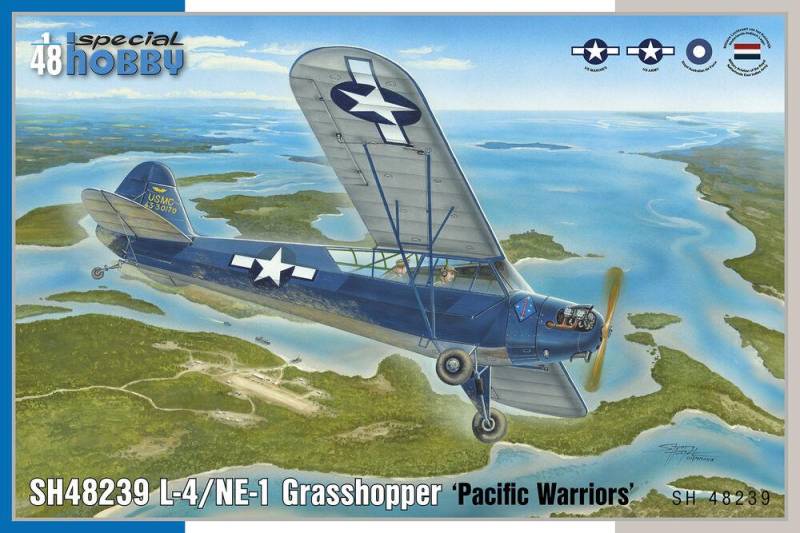 L-4/NE-1 Grasshopper - Pacific Warrior von Special Hobby