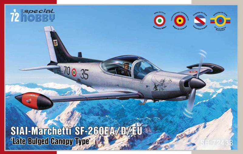 SIAI-Marchetti SF-260EA/D/EU Late - Bulged Canopy Type von Special Hobby