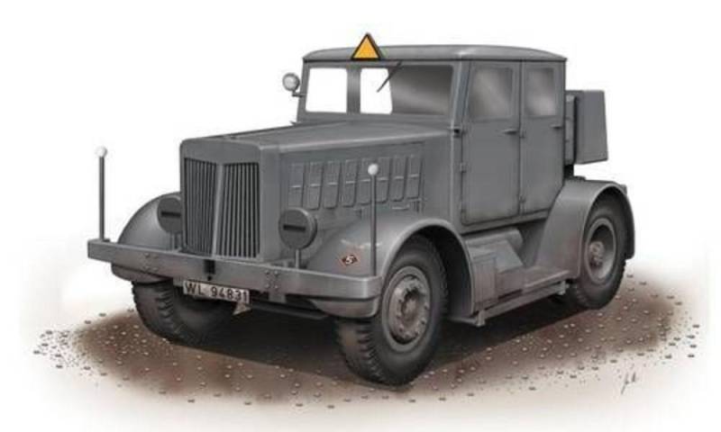 SS-100 Gigant Schwerer Radschlepper von Special Hobby