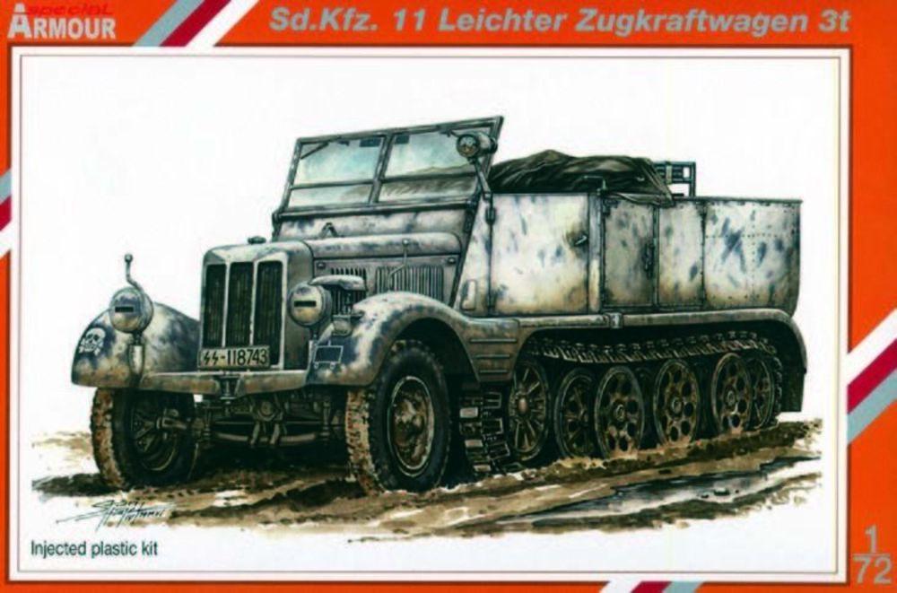 Sd.Kfz. 11 Leichter Zugkraftwagen 3t Special armour von Special Hobby