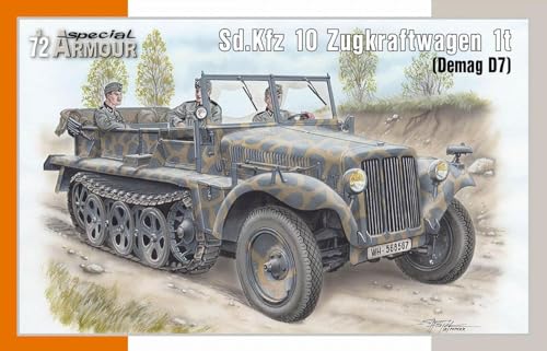 Special Hobby 1/72 SD.Kfz.10 Zugkraftwagen 1t (Demag D7) von Special Hobby