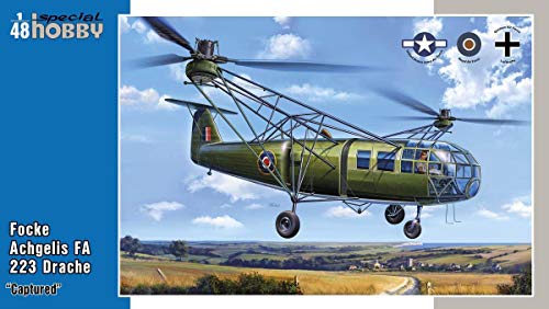 Special Hobby 100-SH48201 -1:48 Focke Achgelis FA 223 Drache Captured - Neu von Special Hobby