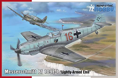 Special Hobby 100-SH72454 - 1:72 Messerschmitt Bf 109E-1 Lightly-Armed Emil von Special Hobby