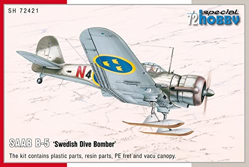 Special Hobby 1:72 - SAAB B-5 schwedischer Tauchbomber von Special Hobby