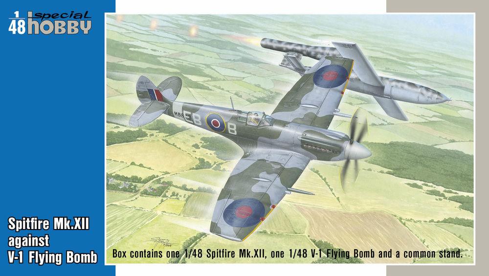 Spitfire Mk.XII against V-1 Flying Bomb von Special Hobby