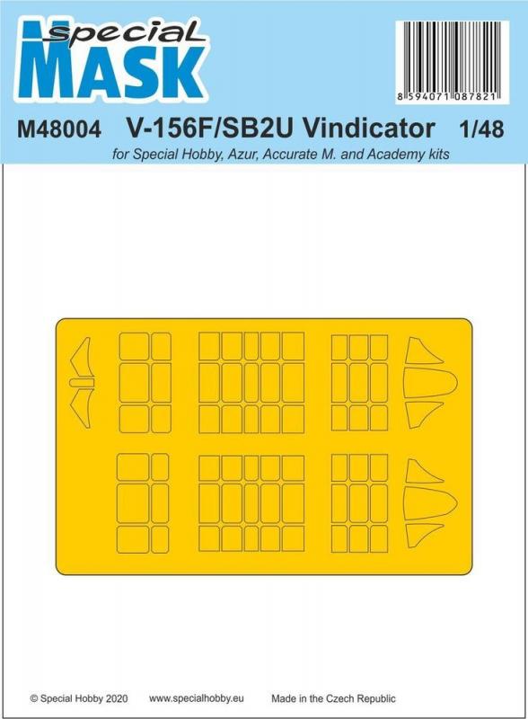 V-156F/SB2U Vindicator MASK von Special Hobby