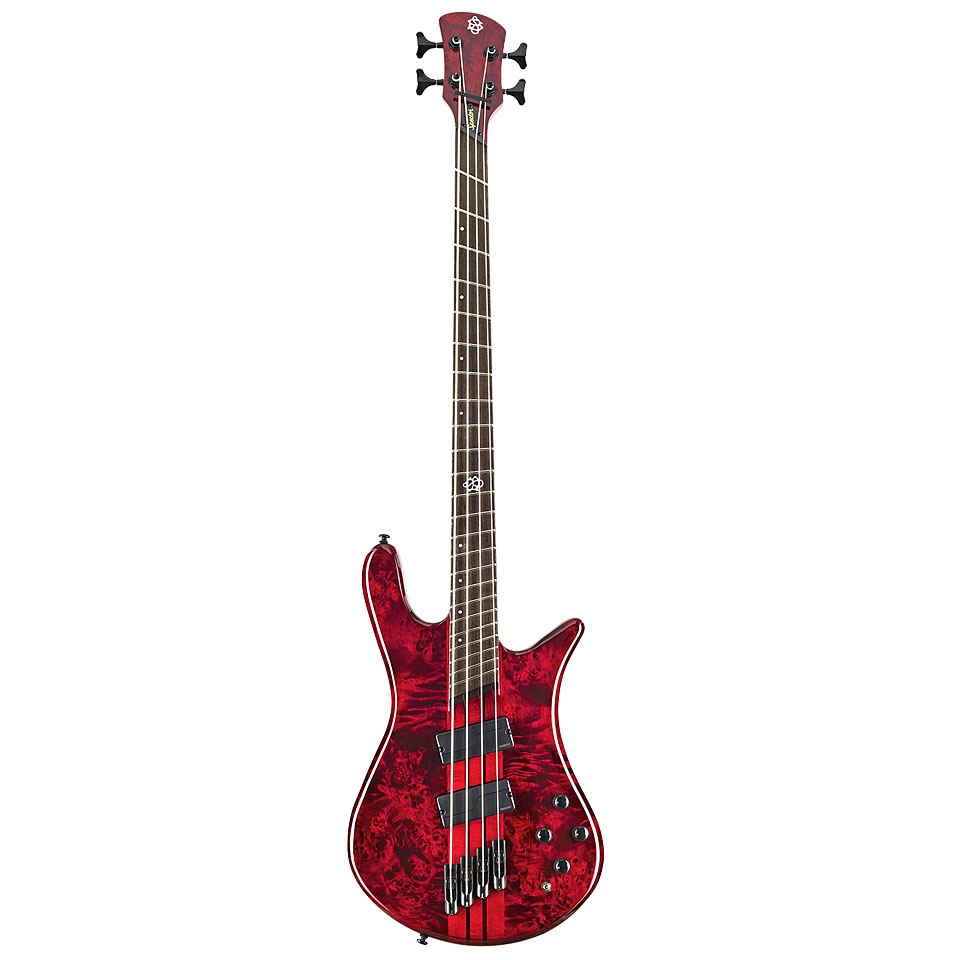 Spector NS Dimension MS 4 Inferno Red Gloss E-Bass von Spector